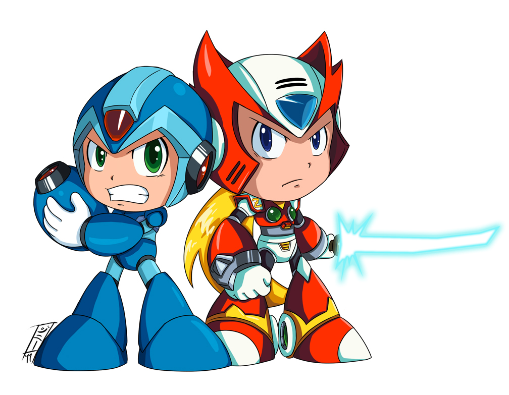 Mega Man Character Design